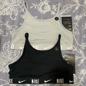 Nike sport bras - size medium in kids